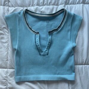 Urban Outfitters Go For Gold Seamless Top